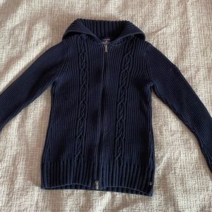 Nautica collared knit jacket